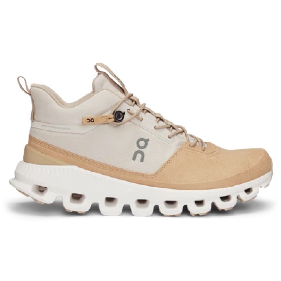 On Running Shoes - On Cloud Hi Hiking Shoes in Natural